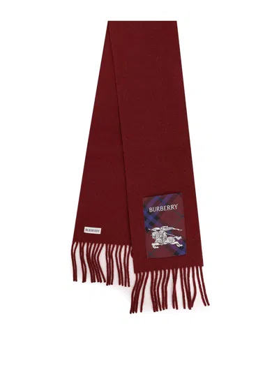 BURBERRY BUFANDA - ROJO
