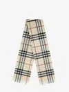 Burberry Cashmere Scarf With Giant Check Motif