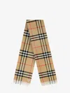 Burberry Cashmere Scarf With Giant Check Motif