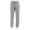 BURBERRY BURBERRY CASHMERE SILK JERSEY ENGLISH FIT TAILORED TROUSERS