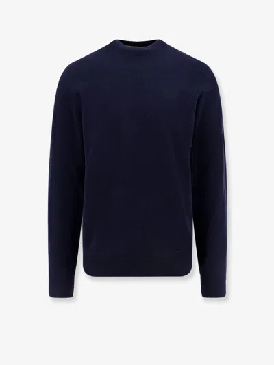 Burberry Men Cashmere Sweater In Blue