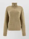 Burberry Luxurious Cashmere Sweater With Ekd Pattern