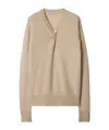 Burberry Cashmere Sweater In Nude