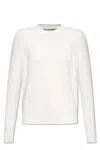 Burberry Cashmere Sweater In White