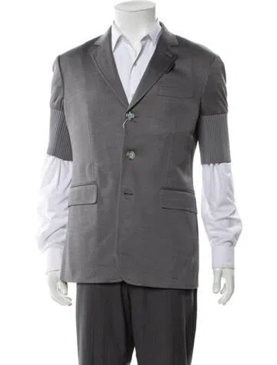 Pre-owned Burberry Cashmere Vest W/ Tags In Grey