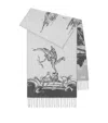 Burberry Cashmere Westminster Scarf In Multi