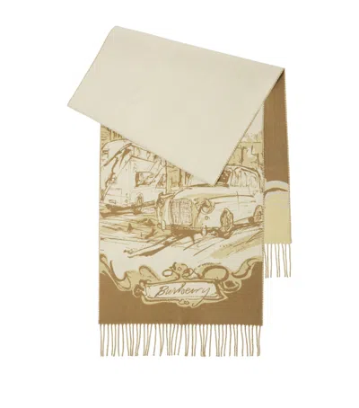 BURBERRY CASHMERE WESTMINSTER SCARF