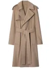 Burberry Cashmere Wrap Coat In 褐色