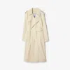 Burberry Lightweight Cashmere Wrap Coat In Candle