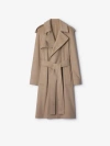 Burberry Cashmere Wrap Coat In Flax