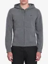 Burberry Cashmere-blend Hoodie Sweatshirt In Gray