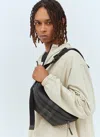 Burberry Cason Check-print Belt Bag In Grey