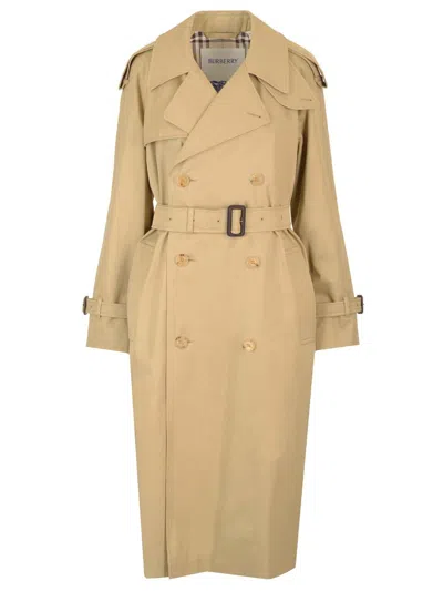 Burberry Castelford Coats Beige