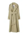 Burberry Highgrove Castleford Lapel Trench Coat In Nude