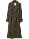 Burberry Castleford Double-breasted Trench Coat In Brown