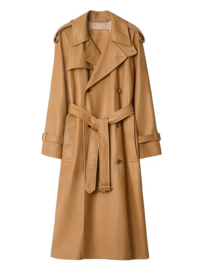 Burberry Castleford Trenchcoat In Brown