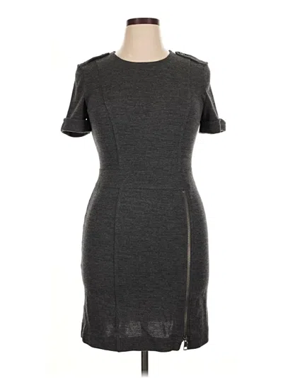 Pre-owned Burberry Casual Dress In Gray
