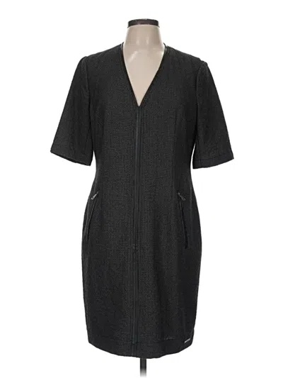 Burberry Casual Dress In Gray