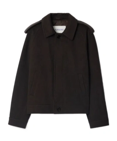 Burberry Casual Jkts In Brown