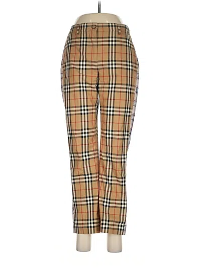 Pre-owned Burberry Casual Pants In Tan