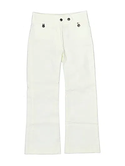 Pre-owned Burberry Kids' Casual Pants In White