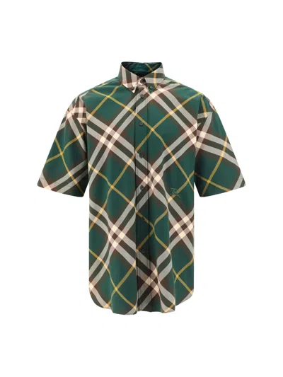 Burberry Casual Shirt In Ivy Ip Check