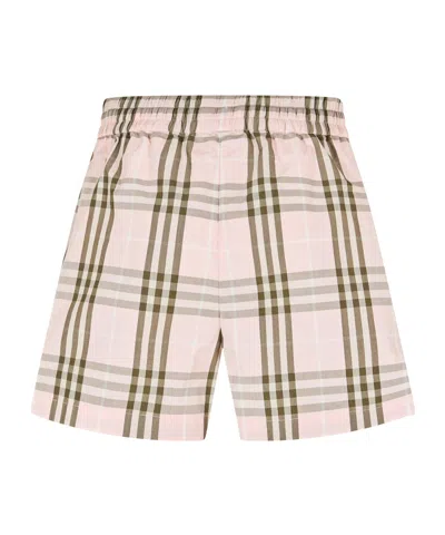 Burberry Casual Sports Shorts In Multi