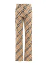 Burberry Straight Leg Checked Cargo Pants