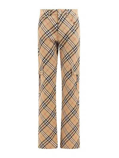 BURBERRY CASUAL TROUSERS