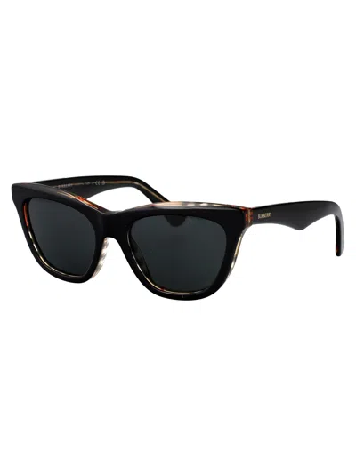 Burberry Cat Eye Sunglasses 0 Be4435 412187 In Gray