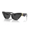 Burberry Dark Grey Cat Eye Ladies Sunglasses Be4421u 411287 51 In Black
