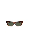 Burberry Womens Brown Be4405 Cat-eye-frame Acetate Sunglasses In Green