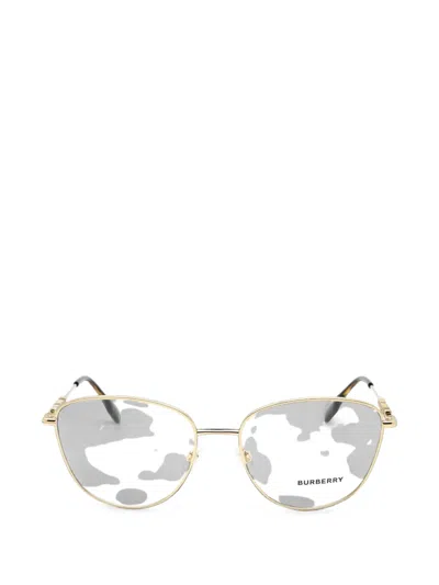Burberry Cat-eye Glasses In Gold