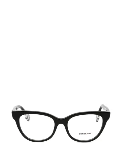 Burberry Cat-eye Glasses In Black