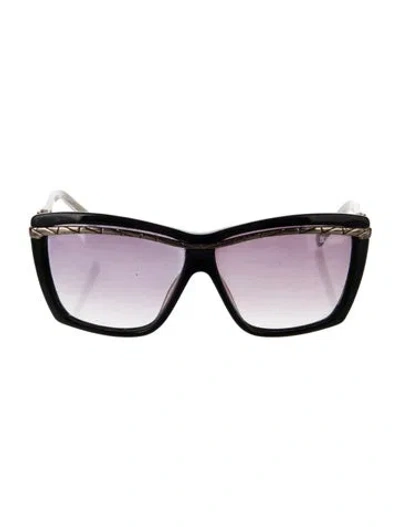 Pre-owned Burberry Cat-eye Gradient Sunglasses In Multi