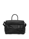 Burberry Catherine Quilted Tote In Black