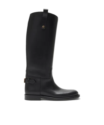 BURBERRY BURBERRY CAVALIER KNEE-HIGH BOOTS