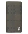 Burberry Cavendish Rw7 Check Pattern Wallet In Brown