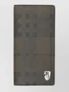 Burberry Cavendish Rw7 Check Pattern Wallet In Grey