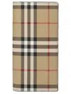 Burberry Archive Beige Cavendish Vintage Check Continental Wallet In Beige