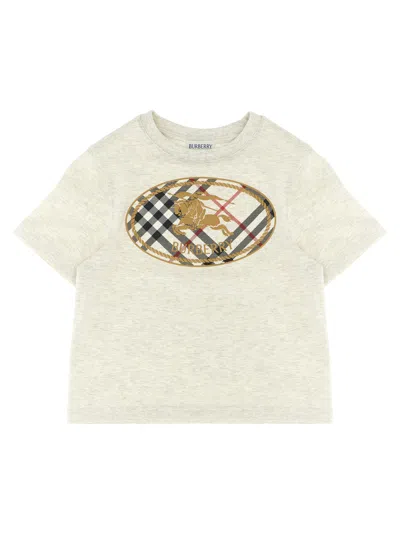 Burberry Cedar T-shirt In Neutral