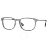 Burberry Cedric Demo Square Men's Eyeglasses Be2369 4021 54