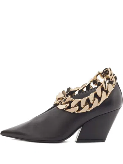 Pre-owned Burberry Chain-detail Pumps