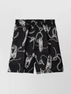 Burberry Chain-link Print Knee-length Shorts