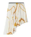 Burberry Woman Midi Skirt Ivory Size 6 Polyester In White