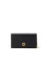 Burberry Chain Strap Wallet In Black
