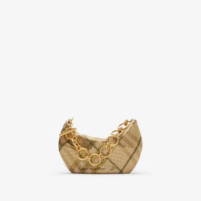 Burberry Chainmail Bag In Beige