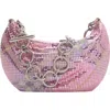 Burberry Chain-link Mini Bag In Dawn