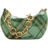 Burberry Chainmail Bag In Gulf