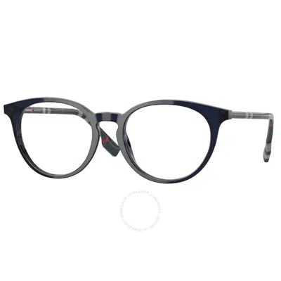 Burberry Chalcot Demo Oval Ladies Eyeglasses Be2318 4011 49